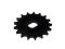 CHAIN SPROCKET T17 FRONT