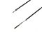 REAR BRAKE CABLE JAWA MUSTANG 757/890 MM