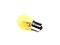 BULB 12V 21W BA15D YELLOW