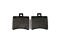 BRAKE PAD SET 51,5X53,5X9 REAR LEON250