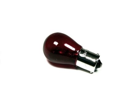 BULB 12V 21W BA15D RED