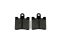 BRAKE PAD SET 45X53,5 FRONT BURGMAN