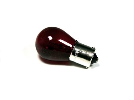 BULB 6V 21W BA15D RED