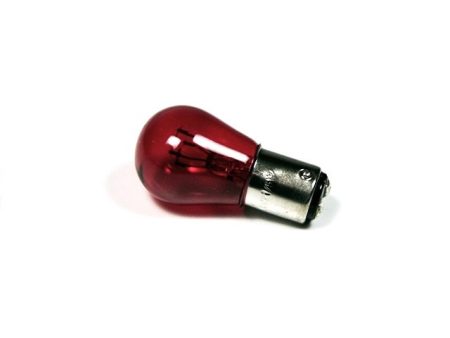 BULB 12V 21/5W BA15D RED