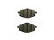 BRAKE PAD SET 71X36X9,2