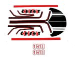 DECAL SET CEZET