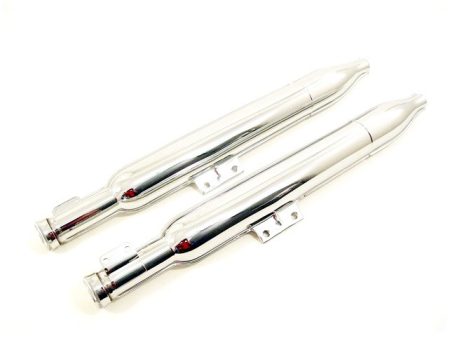 MUFFLER CHROME PAIR JAWA 125