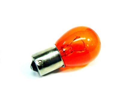 BULB 12V 21W BA15S AMBER