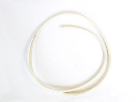 RUBBER EDGE FOR ENGINE COVER 6MM WHITE