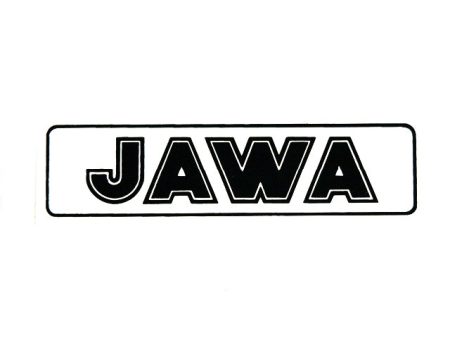 DECAL F. FUEL TANK JAWA /BLACK/