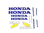 DECAL SET HONDA /BLUE/