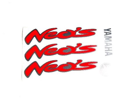 DECAL SET NEOS /RED/