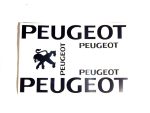 DECAL SET PEUGEOT /SILVER/