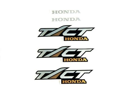 DECAL SET TACT /SILVER-GOLD/