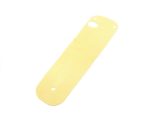 FOOT BOARD RUBBER, RIGHT WHITE