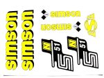 DECAL SET N51 /YELLOW/