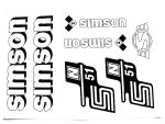 DECAL SET N51 /WHITE/