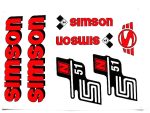 DECAL SET N51 /RED/