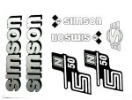 DECAL SET N50 /SILVER/