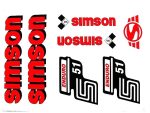 DECAL SET ENDURO /RED/