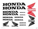 DECAL SET HONDA /BLACK/