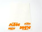 DECAL SET KTM /WHITE/