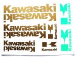 DECAL SET KAWASAKI /GOLD/