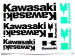 DECAL SET KAWASAKI /BLACK/