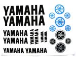 DECAL SET YAMAHA /BLACK/