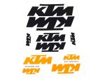 DECAL SET KTM /BLACK/