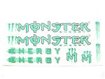 DECAL SET MALAGUTI /UV GREEN/