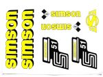 DECAL SET ENDURO /YELLOW/