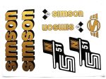 DECAL SET N51 /GOLD/