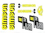 DECAL SET N50 /YELLOW/