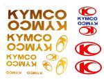 DECAL SET KYMCO /GOLD/