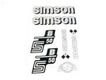 DECAL SET S50B /SILVER/