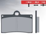 BRAKE PAD SET LC4,DUKE