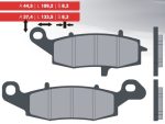 BRAKE PAD SET GSF,SV