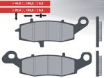 BRAKE PAD SET GS,GSF,SV