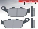 BRAKE PAD SET CB,CBR,NX,NTV