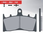 BRAKE PAD SET ZX,ZXR,VN