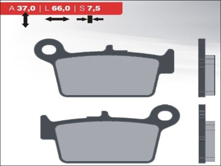 BRAKE PAD SET YZ