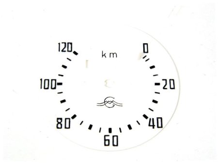 SPEEDOMETER DIAL /120 KM/H/