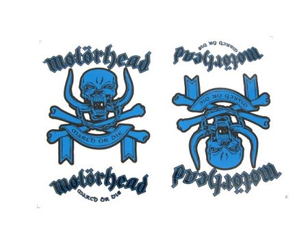 DECAL SET MOTÖRHEAD /BLUE/