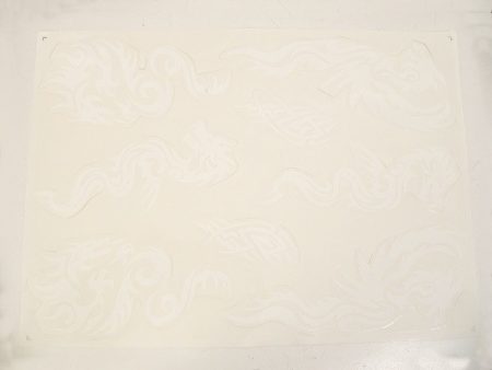 DECAL SET DRAGON /WHITE/