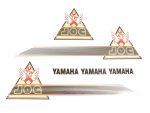 DECAL SET JOG /LARGE/ RED-GOLD