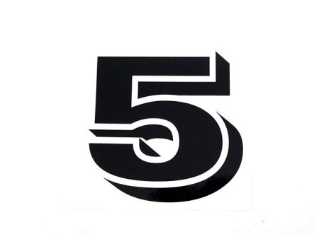 DECAL START NUMBER "5"