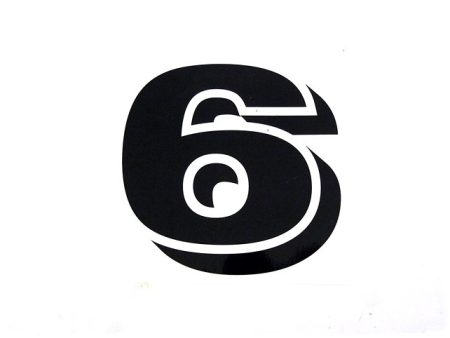 DECAL START NUMBER "6"