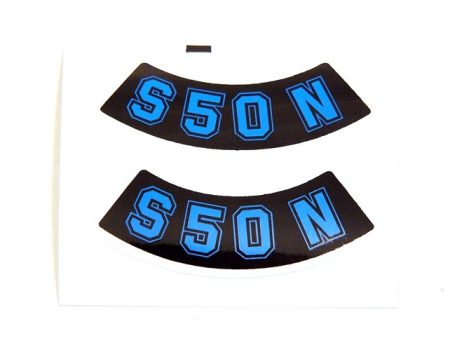 DECAL "N" PAIR /BLUE/