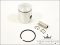 PISTON 41.00 KIT BLACK RACING/1 RING/